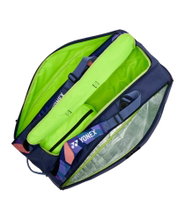 Torba na rakiety Yonex Racketbag Pro (torba na sprzęt, 3 główne komory, komora termiczna) 2025 granatowa 9-sztukowa